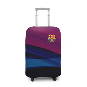 Чехол для чемодана 3D с принтом FC Barca 2018 Original в Тюмени, 86% полиэфир, 14% спандекс | двустороннее нанесение принта, прорези для ручек и колес | fc | fc barcelona | fcb | барселона | спорт | спортивные | фк | футбол | футбольный клуб