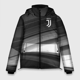 Мужская зимняя куртка 3D с принтом Juventus 2018 Original в Тюмени, верх — 100% полиэстер; подкладка — 100% полиэстер; утеплитель — 100% полиэстер | длина ниже бедра, свободный силуэт Оверсайз. Есть воротник-стойка, отстегивающийся капюшон и ветрозащитная планка. 

Боковые карманы с листочкой на кнопках и внутренний карман на молнии. | fc | juventus | спорт | спортивные | фк | футбол | футбольный клуб | ювентус