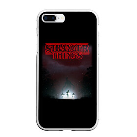 Чехол для iPhone 7Plus/8 Plus матовый с принтом Stranger Things Демогоргон в Тюмени, Силикон | Область печати: задняя сторона чехла, без боковых панелей | stranger things | очень странные дела