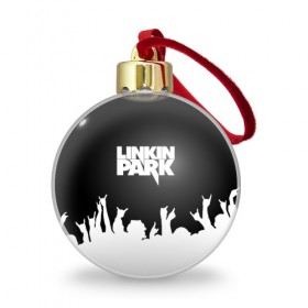 Ёлочный шар с принтом Linkin Park в Тюмени, Пластик | Диаметр: 77 мм | bennington | chester | linkin park | альтернативный | беннингтон | группа | ленкин | линкин | майк | метал | музыкант | ню | нюметал | парк | певец | рок | рэп | честер | электроник