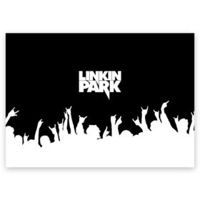 Поздравительная открытка с принтом Linkin Park в Тюмени, 100% бумага | плотность бумаги 280 г/м2, матовая, на обратной стороне линовка и место для марки
 | bennington | chester | linkin park | альтернативный | беннингтон | группа | ленкин | линкин | майк | метал | музыкант | ню | нюметал | парк | певец | рок | рэп | честер | электроник