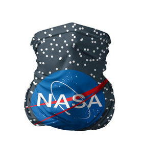 Бандана-труба 3D с принтом NASA в Тюмени, 100% полиэстер, ткань с особыми свойствами — Activecool | плотность 150‒180 г/м2; хорошо тянется, но сохраняет форму | nasa | star | звезды | космос | наса