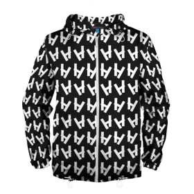 Мужская ветровка 3D с принтом Twenty One Pilots в Тюмени, 100% полиэстер | подол и капюшон оформлены резинкой с фиксаторами, два кармана без застежек по бокам, один потайной карман на груди | Тематика изображения на принте: 