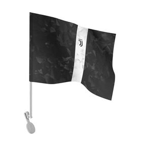 Флаг для автомобиля с принтом Juventus 2018 Line в Тюмени, 100% полиэстер | Размер: 30*21 см | fc | juventus | спорт | спортивные | фк | футбол | футбольный клуб | ювентус