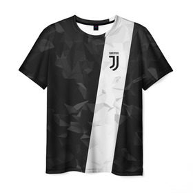 Мужская футболка 3D с принтом Juventus 2018 Line в Тюмени, 100% полиэфир | прямой крой, круглый вырез горловины, длина до линии бедер | fc | juventus | спорт | спортивные | фк | футбол | футбольный клуб | ювентус