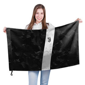 Флаг 3D с принтом Juventus 2018 Line в Тюмени, 100% полиэстер | плотность ткани — 95 г/м2, размер — 67 х 109 см. Принт наносится с одной стороны | fc | juventus | спорт | спортивные | фк | футбол | футбольный клуб | ювентус