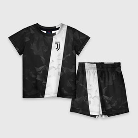 Детский костюм с шортами 3D с принтом Juventus 2018 Line в Тюмени,  |  | fc | juventus | спорт | спортивные | фк | футбол | футбольный клуб | ювентус