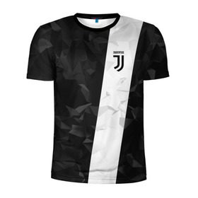 Мужская футболка 3D спортивная с принтом Juventus 2018 Line в Тюмени, 100% полиэстер с улучшенными характеристиками | приталенный силуэт, круглая горловина, широкие плечи, сужается к линии бедра | fc | juventus | спорт | спортивные | фк | футбол | футбольный клуб | ювентус