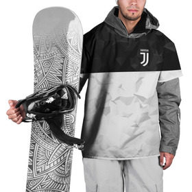 Накидка на куртку 3D с принтом Juventus 2018 Black and White в Тюмени, 100% полиэстер |  | fc | juventus | спорт | спортивные | фк | футбол | футбольный клуб | ювентус