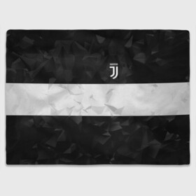 Плед 3D с принтом Juventus White Line в Тюмени, 100% полиэстер | закругленные углы, все края обработаны. Ткань не мнется и не растягивается | fc | juventus | спорт | спортивные | фк | футбол | футбольный клуб | ювентус