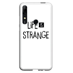 Чехол для Honor P Smart Z с принтом Life is Strange в Тюмени, Силикон | Область печати: задняя сторона чехла, без боковых панелей | life is strange 2 | игра | лайф ис стрэндж | надпись