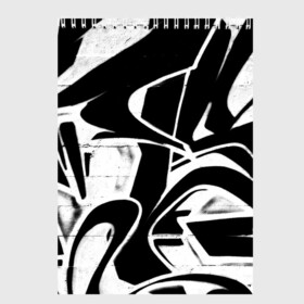 Скетчбук с принтом Городское граффити в Тюмени, 100% бумага
 | 48 листов, плотность листов — 100 г/м2, плотность картонной обложки — 250 г/м2. Листы скреплены сверху удобной пружинной спиралью | Тематика изображения на принте: color | graffity | urban | город | граффити | краски | уличное искусство