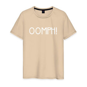 Мужская футболка хлопок с принтом Oomph! в Тюмени, 100% хлопок | прямой крой, круглый вырез горловины, длина до линии бедер, слегка спущенное плечо. | 