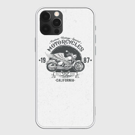 Чехол для iPhone 12 Pro Max с принтом Vintage motocycle в Тюмени, Силикон |  | harley | motorbike | motorcycle | race | rider | ryder | skull | speed | байк | гонки | гонщик | мото | мотобайк | мотоцикл | райдер | скорость | харлей | череп