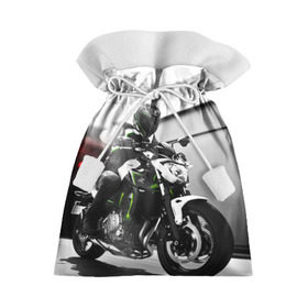 Подарочный 3D мешок с принтом Kawasaki в Тюмени, 100% полиэстер | Размер: 29*39 см | motorbike | motorcycle | race | rider | ryder | speed | yamaha | байк | гонки | гонщик | кавасаки | мото | мотобайк | мотоцикл | райдер | скорость | ямаха