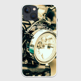 Чехол для iPhone 13 с принтом Vintage motocycle в Тюмени,  |  | harley | motorbike | motorcycle | race | rider | ryder | speed | байк | гонки | гонщик | мото | мотобайк | мотоцикл | райдер | скорость | харлей