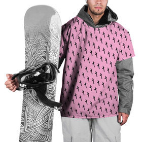 Накидка на куртку 3D с принтом LiL PEEP Pattern в Тюмени, 100% полиэстер |  | Тематика изображения на принте: lil peep. cry baby | лил пип