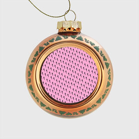 Стеклянный ёлочный шар с принтом LiL PEEP Pattern в Тюмени, Стекло | Диаметр: 80 мм | Тематика изображения на принте: lil peep. cry baby | лил пип