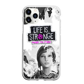 Чехол для iPhone 11 Pro Max матовый с принтом Chloe Life is Strange в Тюмени, Силикон |  | before the storm | black and white | chloe | grunge | life is strange | pink | punk | гранж | розовый | хлоя | черно белое