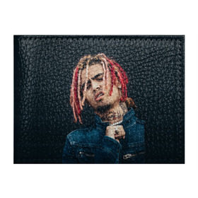 Обложка для студенческого билета с принтом Lil Pump в Тюмени, натуральная кожа | Размер: 11*8 см; Печать на всей внешней стороне | Тематика изображения на принте: esketit | esskeetit | gang | lil | pump | rap | качер | лил | маленький | насос | памп | репер | рэпер | рэппер | с дредами | эшкере | эшкерее | эшкереее | эшкерееее | эщкере | эщкерее | эщкереее | эщкерееее