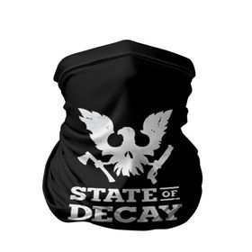 Бандана-труба 3D с принтом State of Decay в Тюмени, 100% полиэстер, ткань с особыми свойствами — Activecool | плотность 150‒180 г/м2; хорошо тянется, но сохраняет форму | decay | horror | state | игра | стадия | хоррор