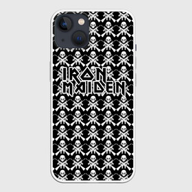 Чехол для iPhone 13 с принтом Iron Maiden в Тюмени,  |  | iron maiden | адриан смит | айрон мейден | гроза | группа | дэйв мюррей | железная дева | ирон майден | метал | мрачный | музыка | песни | рок | стив харрис | тяжелый | флаг | хеви | хевиметал