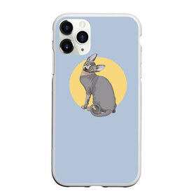 Чехол для iPhone 11 Pro Max матовый с принтом Сфинкс в Тюмени, Силикон |  | киса домашние животные | кот | котик | коты | кошка | кошки