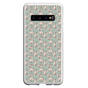 Чехол для Samsung Galaxy S10 с принтом Сфинксы в Тюмени, Силикон | Область печати: задняя сторона чехла, без боковых панелей | киса домашние животные | кот | котик | котики | коты | кошка | кошки