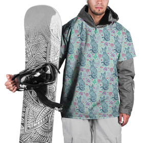 Накидка на куртку 3D с принтом Сфинксы_5 в Тюмени, 100% полиэстер |  | 