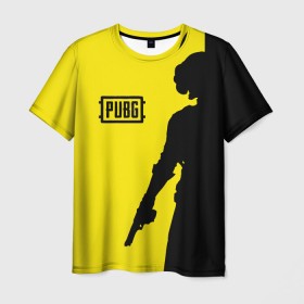 Мужская футболка 3D с принтом PUBG в Тюмени, 100% полиэфир | прямой крой, круглый вырез горловины, длина до линии бедер | playerunknowns battlegrounds | pubg