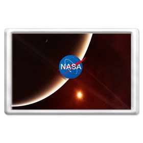 Магнит 45*70 с принтом NASA SPACE в Тюмени, Пластик | Размер: 78*52 мм; Размер печати: 70*45 | Тематика изображения на принте: galaxy | nasa | space | астрономия | известные | космос | наса | планеты | сатурн