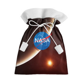 Подарочный 3D мешок с принтом NASA SPACE в Тюмени, 100% полиэстер | Размер: 29*39 см | Тематика изображения на принте: galaxy | nasa | space | астрономия | известные | космос | наса | планеты | сатурн