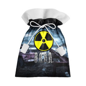 Подарочный 3D мешок с принтом S.T.A.L.K.E.R. - В.Л.А.Д. в Тюмени, 100% полиэстер | Размер: 29*39 см | stalker | влад | владислав | припять | радиация | сталкер | чернобыль