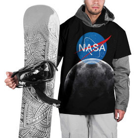 Накидка на куртку 3D с принтом NASA MOON в Тюмени, 100% полиэстер |  | Тематика изображения на принте: galaxy | moon | nasa | space | астрономия | известные | космос | луна | наса | планет