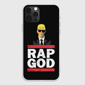 Чехол для iPhone 12 Pro Max с принтом Rap God Eminem в Тюмени, Силикон |  | actor | american rapper | composer | eminem | music | rap | rap god | record producer |   | актёр | американский | композитор | музыка | музыкальный продюсер | рэп | рэпер