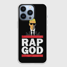 Чехол для iPhone 13 Pro с принтом Rap God Eminem в Тюмени,  |  | actor | american rapper | composer | eminem | music | rap | rap god | record producer |   | актёр | американский | композитор | музыка | музыкальный продюсер | рэп | рэпер