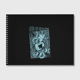 Альбом для рисования с принтом Козырный туз в Тюмени, 100% бумага
 | матовая бумага, плотность 200 мг. | игра | карта | масть | пики | покер | сердце | стрит | туз | фул