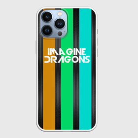 Чехол для iPhone 13 Pro Max с принтом IMAGINE DRAGONS в Тюмени,  |  | evolve | imagine dragons | new age | абстракция | вокалист | геометрия | группа | драгонс | известные | линии | личности | надписи | полосы | реп | рок | триколор | фирменные цвета | яркие