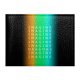 Обложка для студенческого билета с принтом IMAGINE DRAGONS в Тюмени, натуральная кожа | Размер: 11*8 см; Печать на всей внешней стороне | Тематика изображения на принте: evolve | imagine dragons | new age | вокалист | группа | драгонс | известные | личности | надписи | реп | рок | триколор | фирменные цвета | яркие