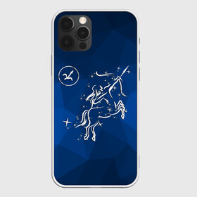 Чехол для iPhone 12 Pro Max с принтом Стрелец в Тюмени, Силикон |  | Тематика изображения на принте: sagittarius | звезды | знаки зодиака | космос | созвездие | стрелец