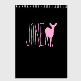 Скетчбук с принтом Футболка Мах Life is Strange в Тюмени, 100% бумага
 | 48 листов, плотность листов — 100 г/м2, плотность картонной обложки — 250 г/м2. Листы скреплены сверху удобной пружинной спиралью | deer | jane | life is strange | pink | олень | розовый