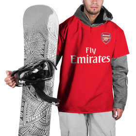 Накидка на куртку 3D с принтом Месут Озил в Тюмени, 100% полиэстер |  | arsenal | fc | football club | английская премьер лига | англия | арсенал | болельщики | великобритания | канониры | озил месут | футбол | футбольный клуб