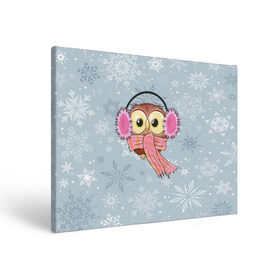 Холст прямоугольный с принтом Милая совушка в Тюмени, 100% ПВХ |  | Тематика изображения на принте: owl | pattern | абстракция | арт | животный | зима | милые | птицы | снег | снежинки | совы | текстура | узор