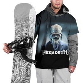 Накидка на куртку 3D с принтом Megadeth в Тюмени, 100% полиэстер |  | megadeth |   megadet | группа | дирк вербурен | дэвид эллефсон | дэйв мастейн | кико лоурейро | мегадет | мегадетх | метал | рок | трэш | трэшметал | тяжелый | хард | хардрок | хеви | хевиметал