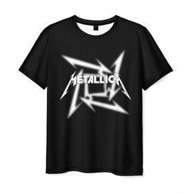 Мужская футболка 3D с принтом Metallica в Тюмени, 100% полиэфир | прямой крой, круглый вырез горловины, длина до линии бедер | Тематика изображения на принте: american | band | cliff burton | dave mustaine | hard | james hatfield | jason newsted | kirk hammett | lars ulrich | metal | metallica | robert trujillo | rock | ron mcgowney | thrash | американская | джеймс хэтфилд | ларс ул | метал группа | трэш метал 