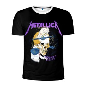 Мужская футболка 3D спортивная с принтом Metallica в Тюмени, 100% полиэстер с улучшенными характеристиками | приталенный силуэт, круглая горловина, широкие плечи, сужается к линии бедра | american | band | cliff burton | dave mustaine | hard | james hatfield | jason newsted | kirk hammett | lars ulrich | metal | metallica | robert trujillo | rock | ron mcgowney | thrash | американская | джеймс хэтфилд | ларс ул | метал группа | трэш метал 