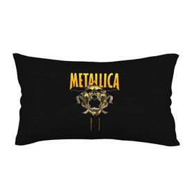 Подушка 3D антистресс с принтом Metallica в Тюмени, наволочка — 100% полиэстер, наполнитель — вспененный полистирол | состоит из подушки и наволочки на молнии | 