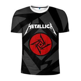 Мужская футболка 3D спортивная с принтом Metallica в Тюмени, 100% полиэстер с улучшенными характеристиками | приталенный силуэт, круглая горловина, широкие плечи, сужается к линии бедра | american | band | cliff burton | dave mustaine | hard | james hatfield | jason newsted | kirk hammett | lars ulrich | metal | metallica | robert trujillo | rock | ron mcgowney | thrash | американская | джеймс хэтфилд | ларс ул | метал группа | трэш метал 