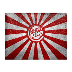 Обложка для студенческого билета с принтом Drift King в Тюмени, натуральная кожа | Размер: 11*8 см; Печать на всей внешней стороне | car | drift | japan | jdm | race | street | авто | автомобиль | гонки | дрифт | король | машина | флаг | япония