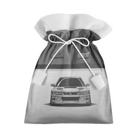 Подарочный 3D мешок с принтом Subaru в Тюмени, 100% полиэстер | Размер: 29*39 см | Тематика изображения на принте: car | impreza | jdm | race | sti | subaru | wrx | авто | гонки | импреза | машина | субару